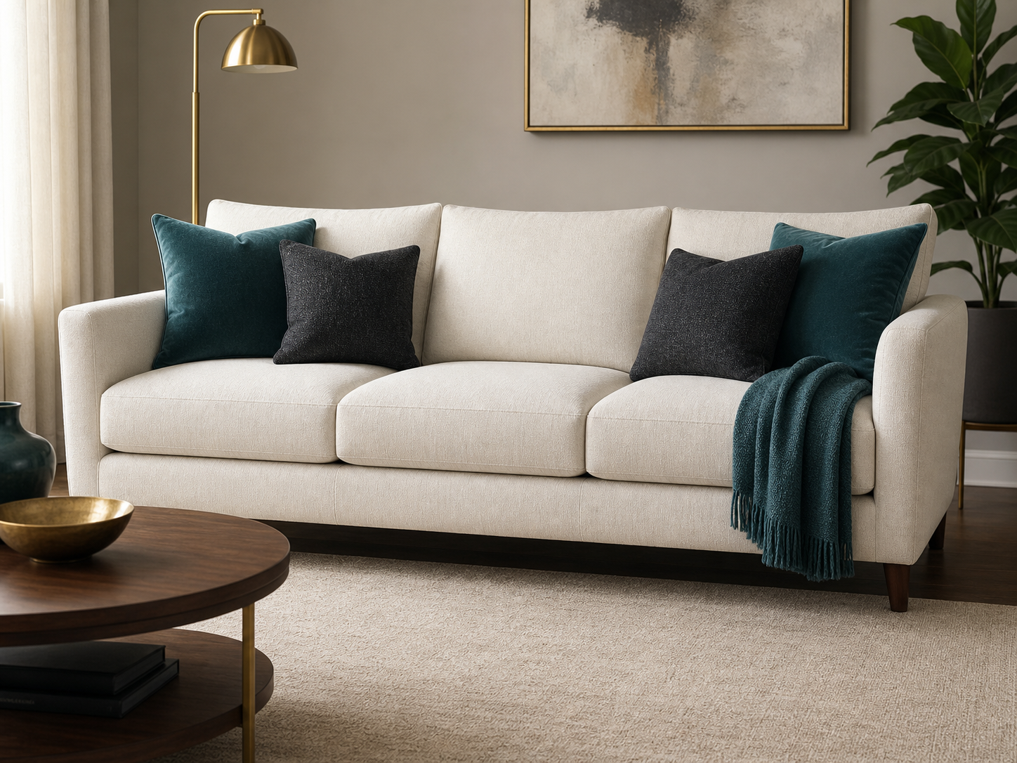 Ivory Lounge Sofa Package